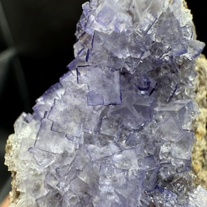 Pretty Tule Mine Fluorite, Muzquiz, Mexico. UV reactive Minerals, Crystals, Rocks