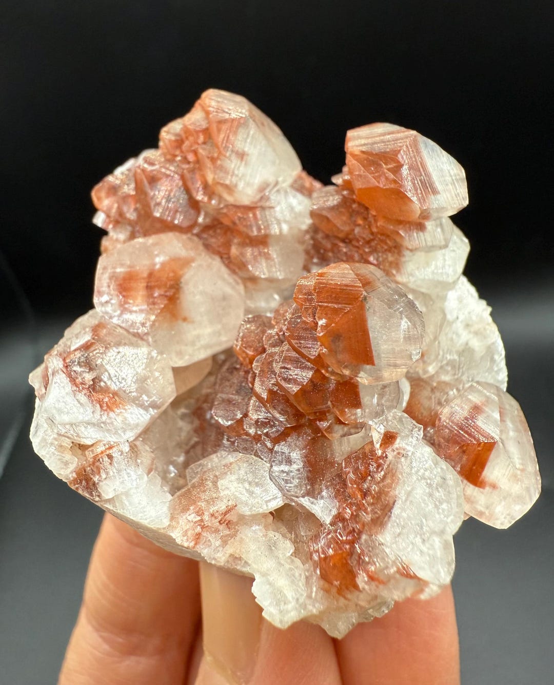 Red Pagoda Calcite Specimen. Minerals Crystals Rocks - Etsy