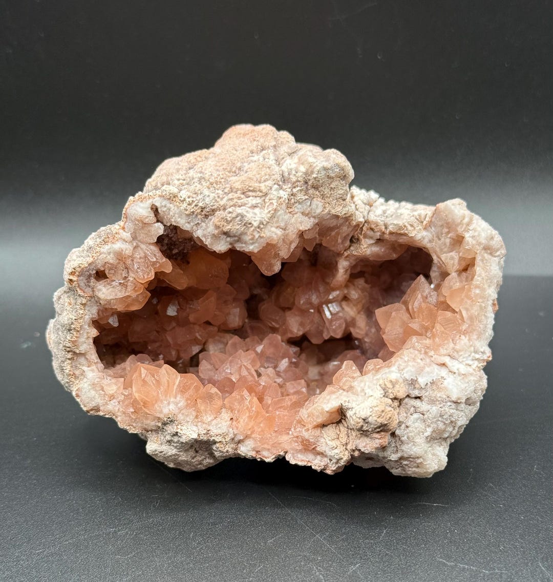Pink Amethyst Geode, AA Grade From Argentina. Rocks Minerals Crystals ...