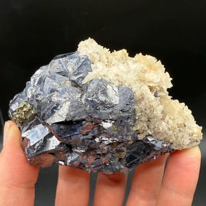 Naica Galena, Calcite and Pyrite. From closed mine in Chihuahua, Mexico. Minerals, Crystals, Rocks and Specimens.