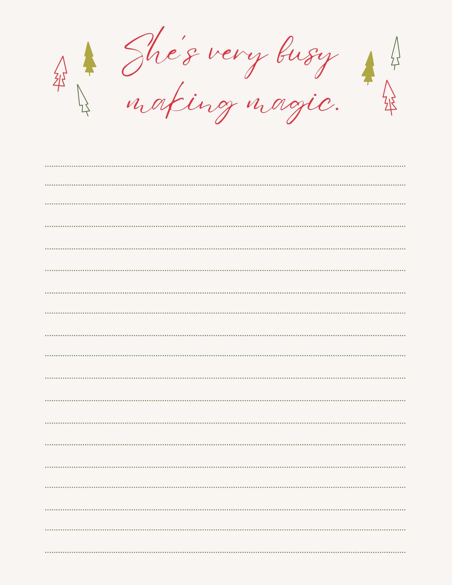 She H Notepad She's Busy Making Magic Notepad - Etsy