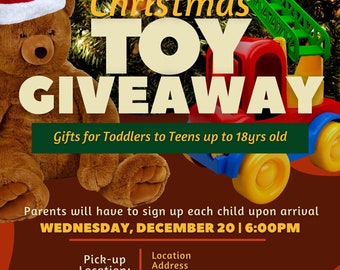 Toy Drive Flyer