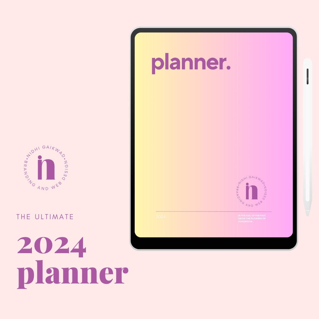 The Ultimate 2024 Digital Planner - Etsy