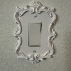 Viktorianskt skydd för ljusströmbrytare, Mitten av århundradet, Vippor, Vippor, Uttagsskydd, Eklektisk heminredning, Vintage