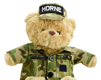 Personalized Army Teddy Bear