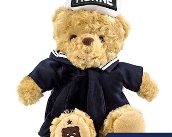 Personalized Navy Teddy Bear