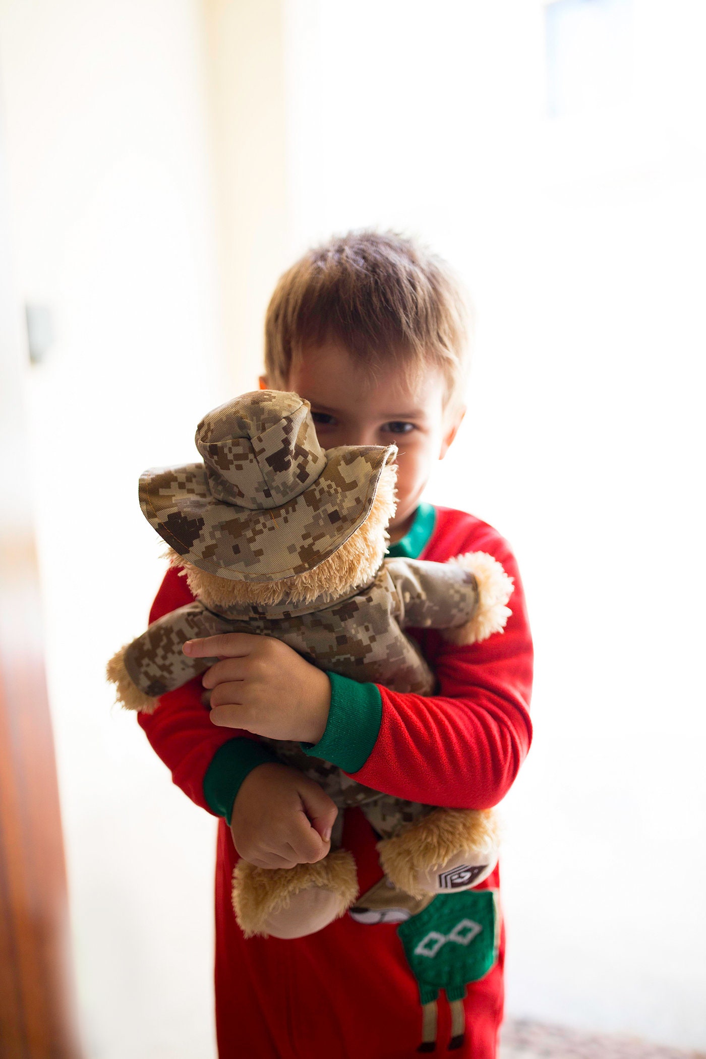 Personalized Marine Teddy Bear
