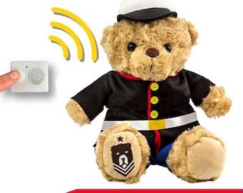 dress blues teddy bear ZZZ Bears main image 0