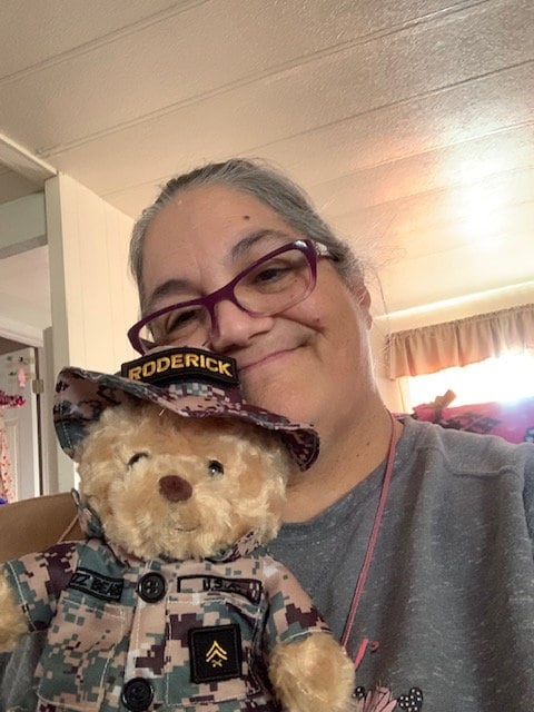 Personalized Marine Teddy Bear
