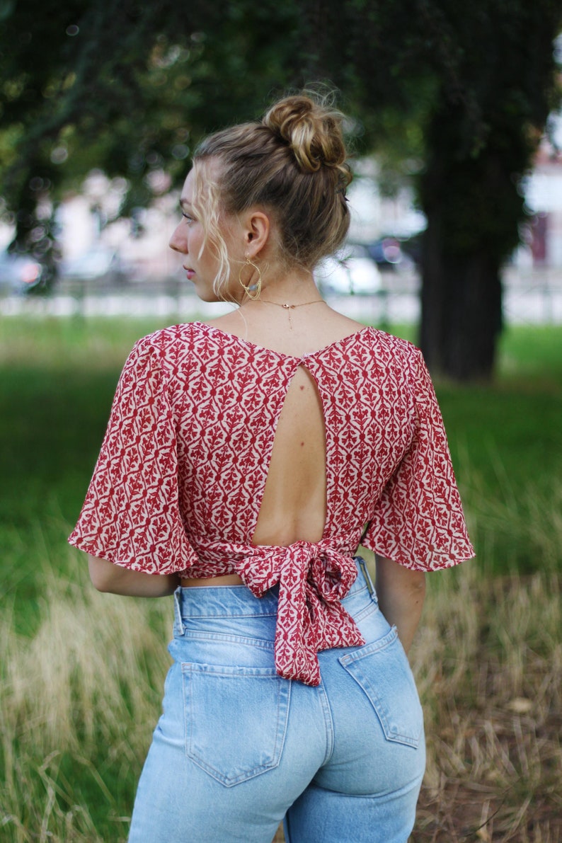 Blouse Ambre Rouge image 2