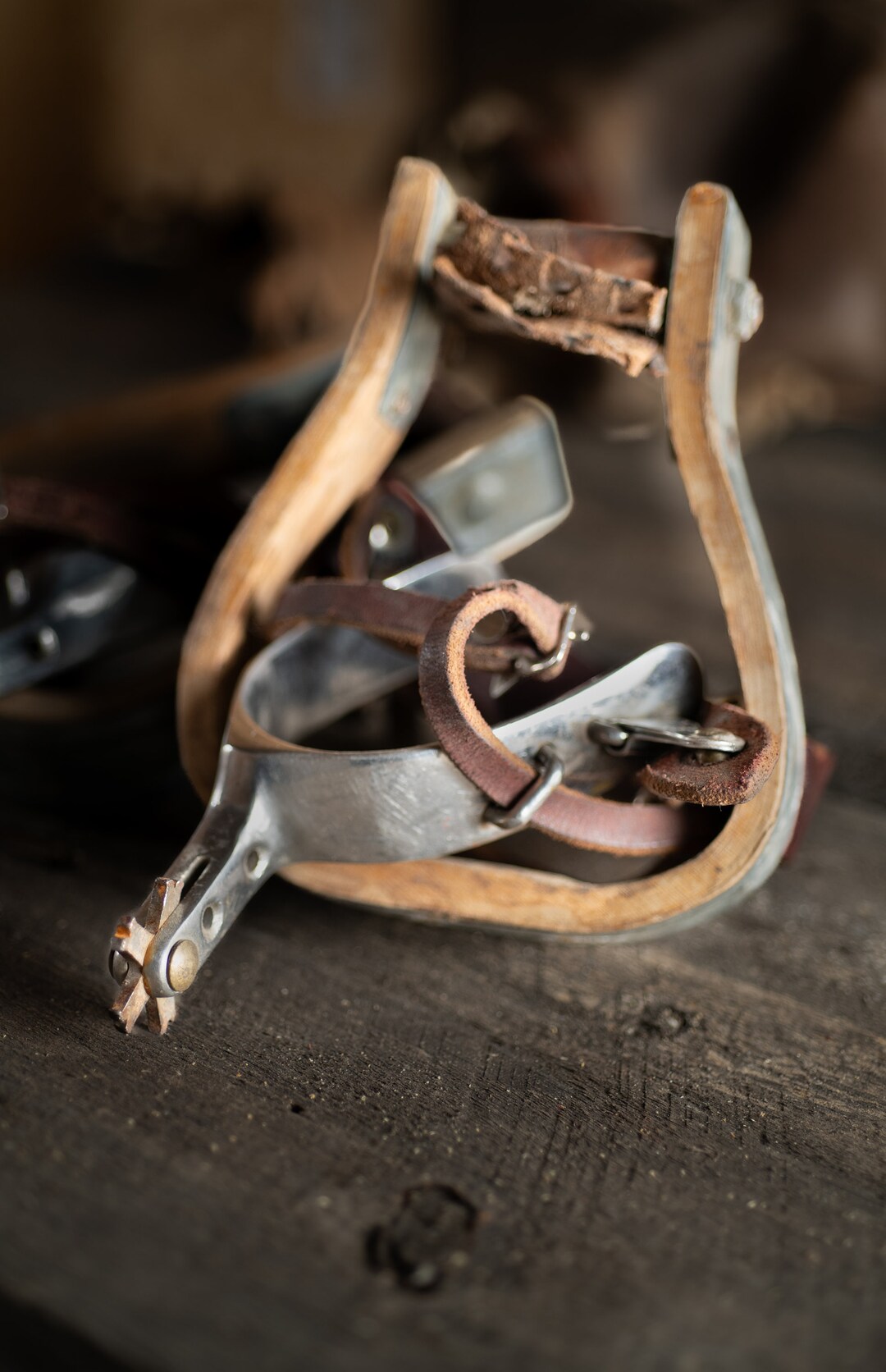 Vintage Cowboy Spurs and Stirrup Art Print: Rustic Western Decor - Etsy