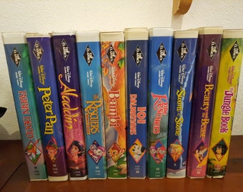 Disney vhs Black Diamond editions