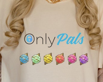 Camiseta Palworld Only Pals Gamer, camiseta Depresso, regalo para él, camiseta para ella, camiseta de videojuego, consola, colores cómodos, regalo para gamer