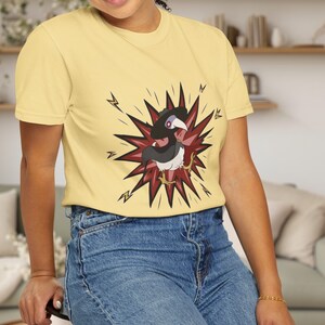 T-shirt The Last Of Us Part II – Motif Papillon Doré Et Feuilles | Officiellement Licencié, Pour Fans Du Jeu Vidéo