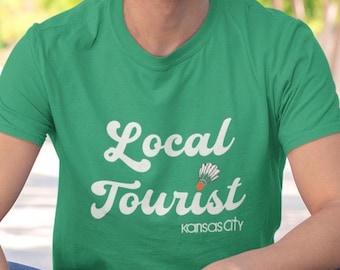 Kansas City Local Tourist Unisex Softstyle T-Shirt, KC Pride Souvenir, Travel Gift, Tourist Tee Shirt