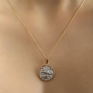 Collier porte-bonheur Eye - Protection des yeux maléfiques, argent sterling plaqué or, cadeau unisexe