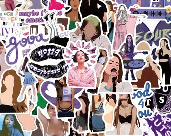 Olivia Rodrigo Stickers | GUTs | Good for you | Vampire