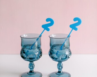 Set of Number Drink Stirrers | Swizzle Sticks | Kids Party | Birthday Party | Party Decorations | Custom Stir Sticks