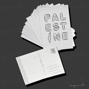 CARTÃO POSTAL: P.A.L.E.S.T.I.N.E