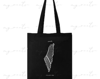 bag - shape of palestine