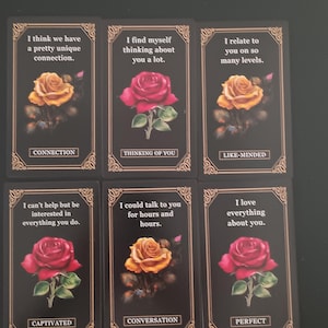 Hun ware kijk op jou. 6 Card Pull-berichten