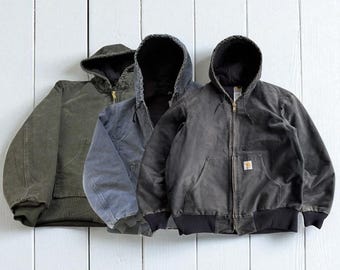 Carhartt Hoodie J130, J130-M Active Jacket, Hoodie, Carhartt, Carhartt Sweatshirt, Pullover, Hoodie, Vintage Jackets