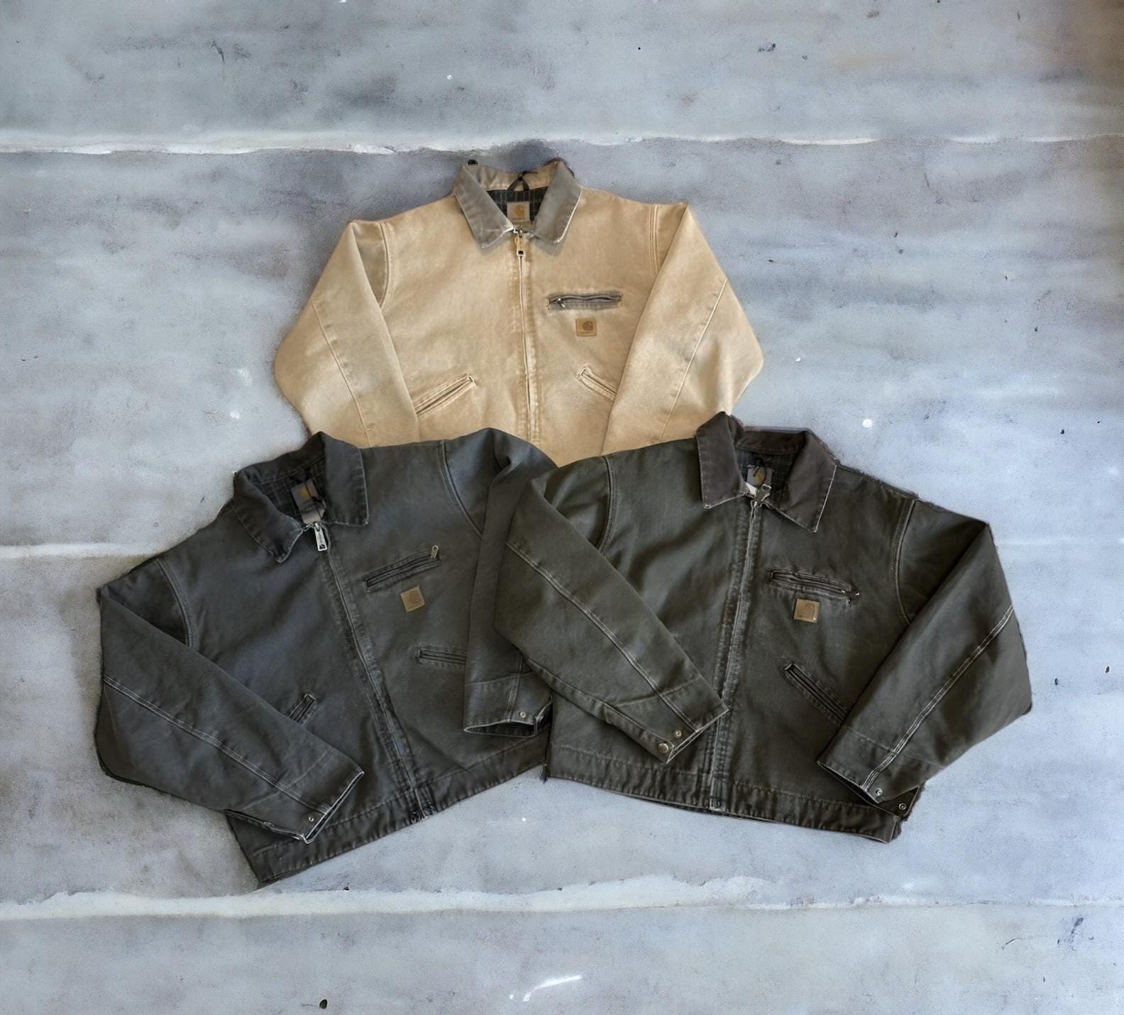変わらない物品80s〜Carhartt カーハートグリーン サンフェード Carhartt Moss Green J97 - Etsy