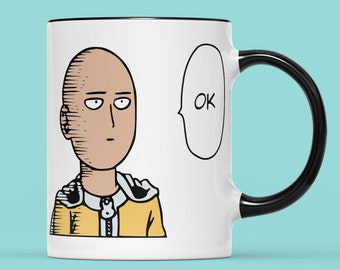 Mug inspiré Ok One Punch Man - Manga et anime japonais