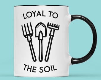 Tasse fidèle au sol - Cadeau horticole amusant pour jardinier