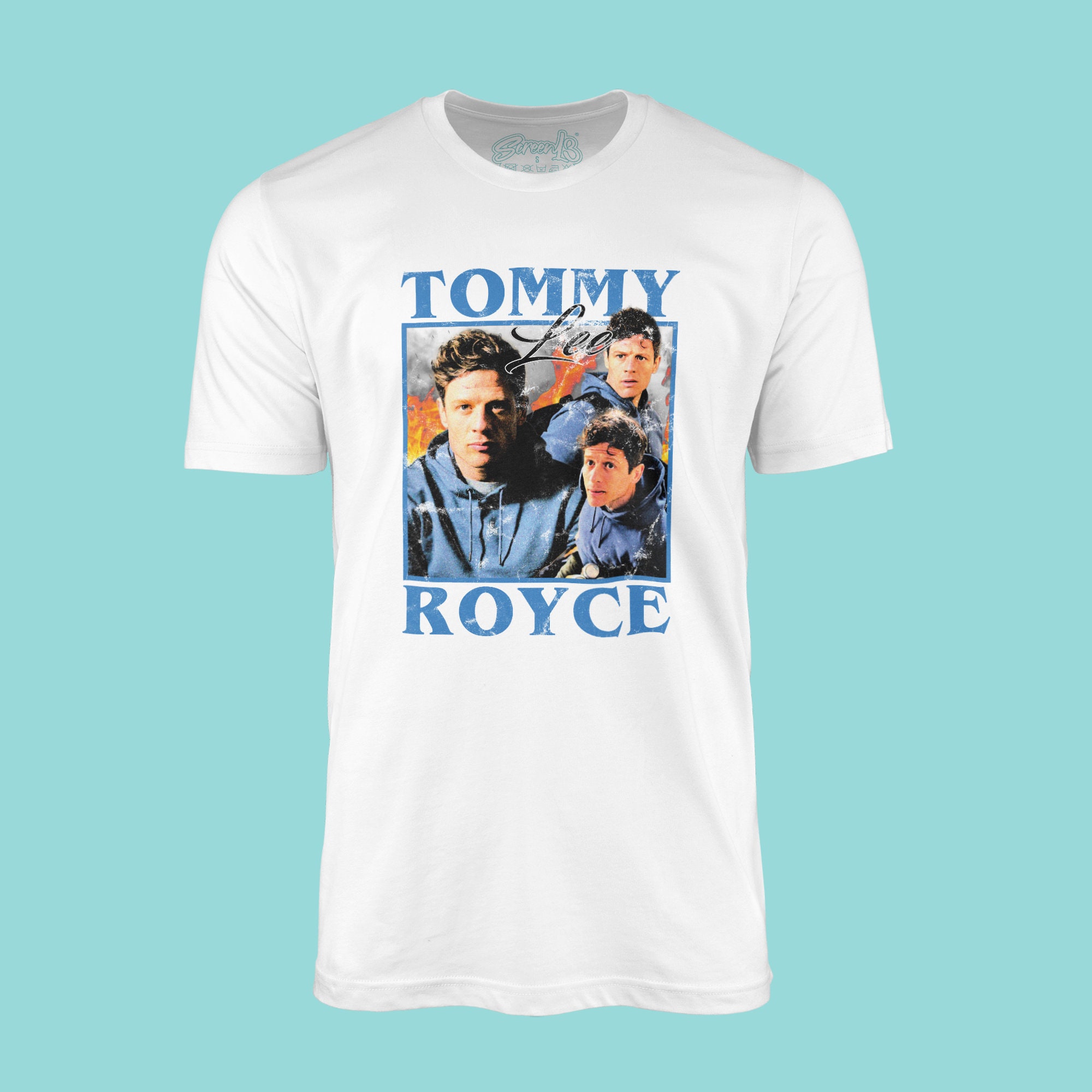 Tommy Lee Royce 90's Bootleg T-shirt White - Happy Valley James