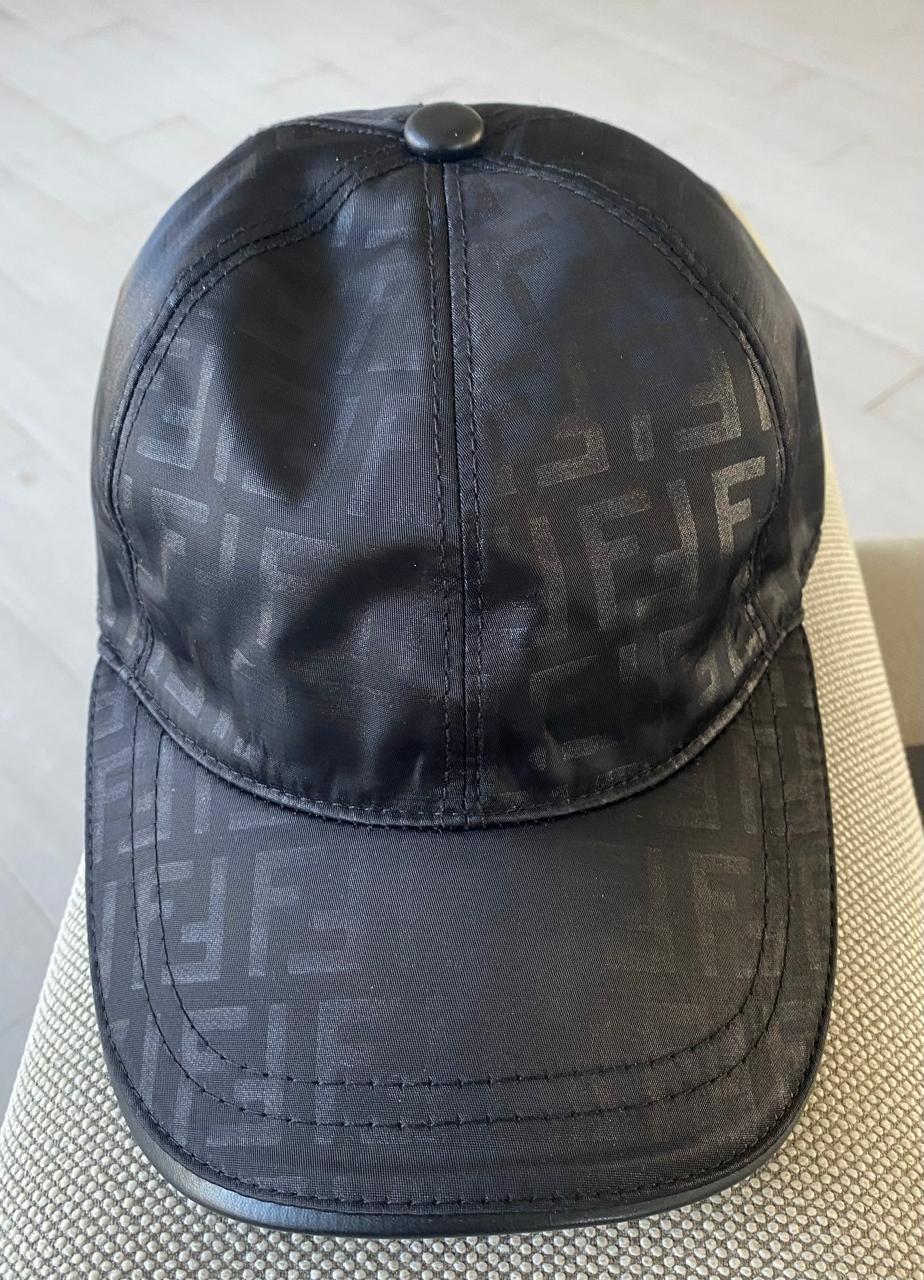 Vintage Fendi Baseball Cap Canvas Hat Black Adjustable Size Cap Etsy UK