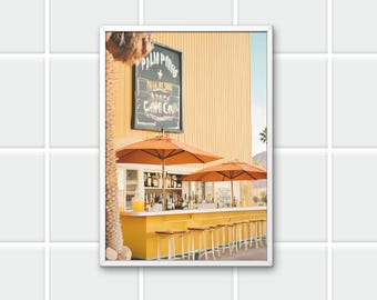 Palm Springs-balkafdruk: luxe lifestylefotografie (digitale download)