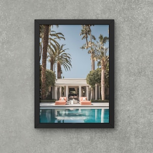 Colony Hotel Print: Palm Beach Pool Photography (Digital Download)