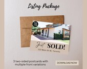Listing Package: Neutral Postcards