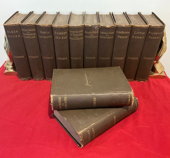 Charles Dickens Vintage 12 Book Collection