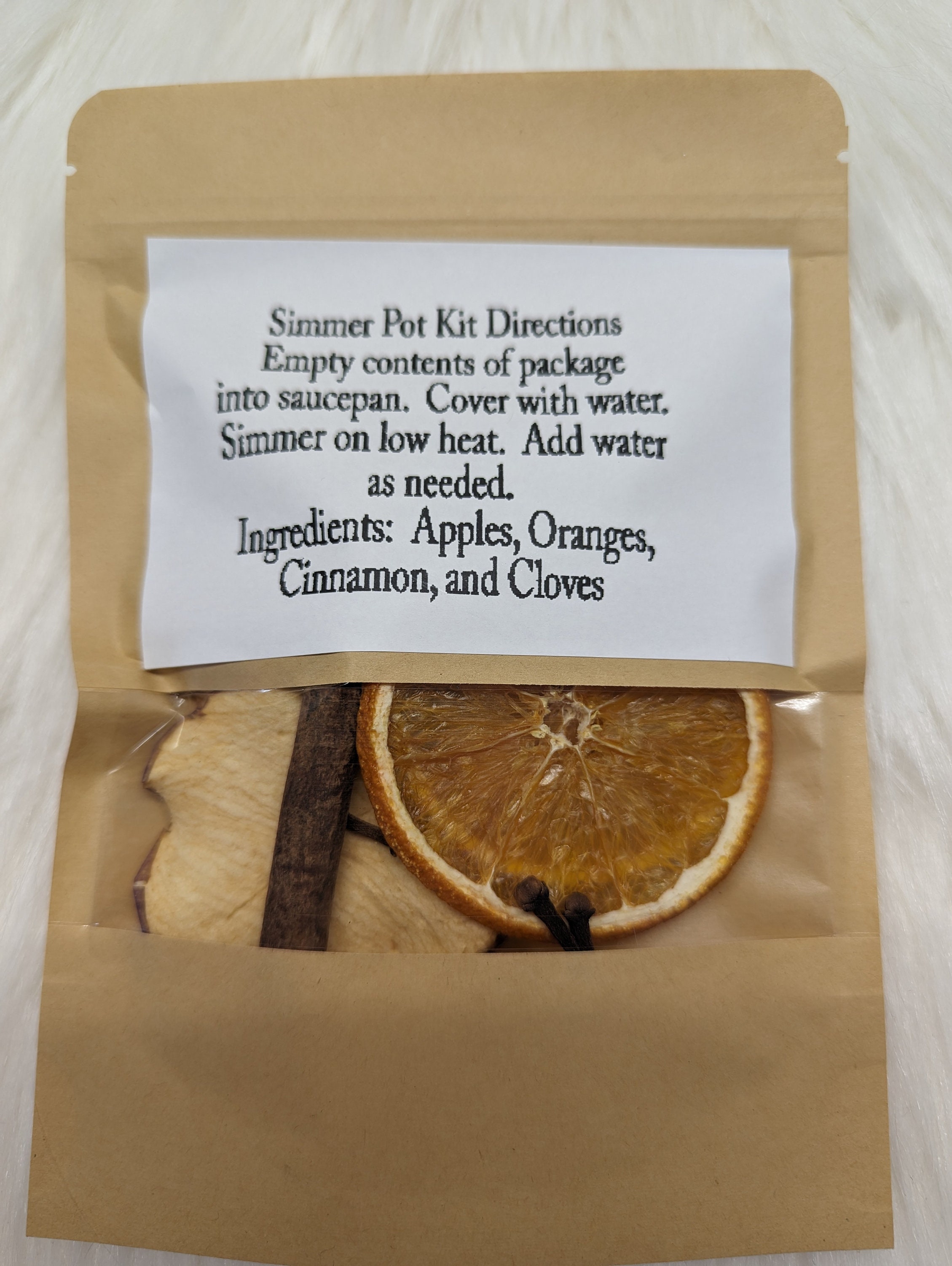 Simmer Pot Kit, Stovetop Potpourri, Dried Fruit, Fragrant Medley Etsy