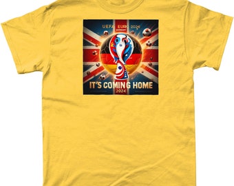Euro 2024 It's Coming Home Gildan Heavy Cotton T-Shirt It's Coming Home