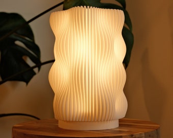 Bubble Lamp - Mood Lighting, Retro Lamp, Deco Table Lamp, Room Light, Mood Lamp, Funky Lamp, 3D Printed (Cotton White)