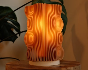 Bubble Lamp - Mood Lighting, Retro Lamp, Deco Table Lamp, Room Light, Mood Lamp, Funky Lamp, 3D Printed (Latte Gold)