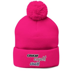 Couch Pom-Pom Knit Cap, Huntr/x Kpop Fan Beanie