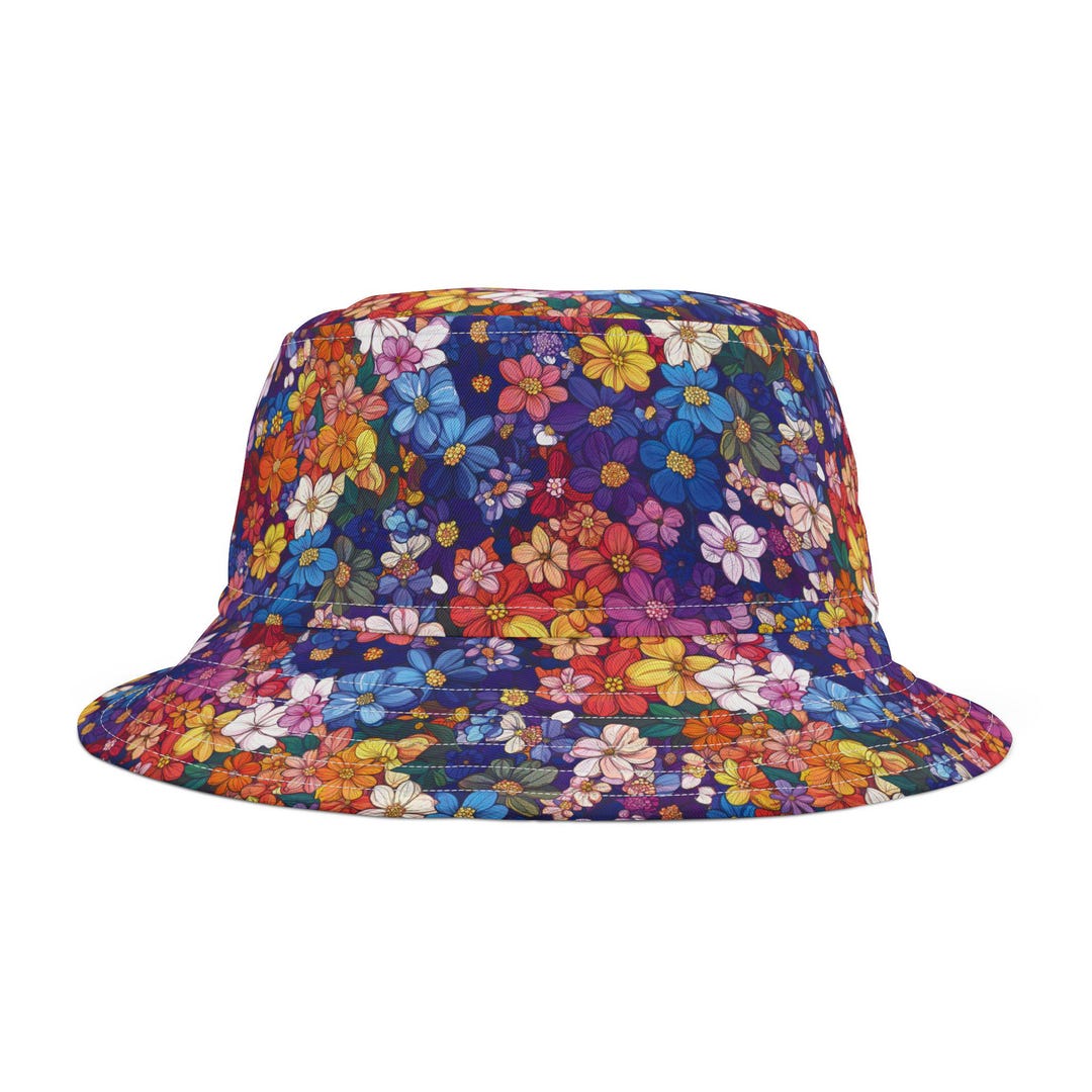 ILLEDIT FLOWER ARTWORK BUCKET HAT バケハ 001_064141ea-0e8e-46ba-836b-