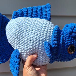 Gehäkelter Goldfisch