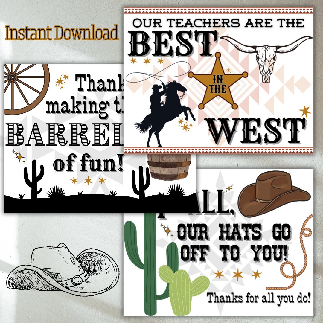 Teacher and Staff Appreciation Week Theme Poster Printable, PTA PTO ...