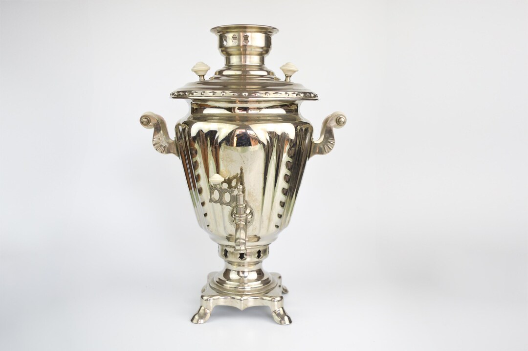 Vintage Soviet Samovar Made in 1967, Electric USSR Heater