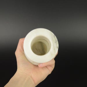 Vintage Marble Pencil Holder - Marble Utensil Holder - Multi Purpose - Pen and Pencil - Desk Organiser - Desk Office Decor - Home Decor - Original gift - Unique Marble Vase