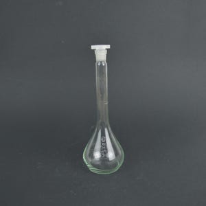Vintage Labor Becherglas, Vintage Glas Flasche, Vintage Labor Flasche, Vintage Labor Glühbirne, Lab Glas 100 ml, Original Glas Becher