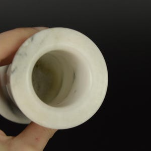 Vintage Marble Pencil Holder - Marble Utensil Holder - Multi Purpose - Pen and Pencil - Desk Organiser - Desk Office Decor - Home Decor - Original gift - Unique Marble Vase