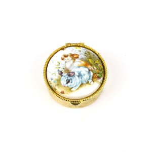 Portagioie piccolo vintage - Portagioie in porcellana vintage - Arredamento per la casa - Regalo originale per lei - Portagioie piccolo in porcellana per anelli