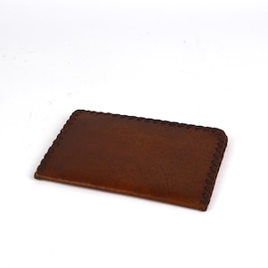Vintage Leder Dokumente Brieftasche, Braune Leder Geldbörse, Leder Münzbeutel, Geldbörse, Geschenk für Ihn, Geschenk für Sie, Handgemachte Brieftasche
