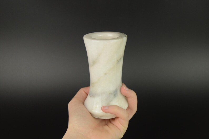 Vintage Marble Pencil Holder - Marble Utensil Holder - Multi Purpose - Pen and Pencil - Desk Organiser - Desk Office Decor - Home Decor - Original gift - Unique Marble Vase